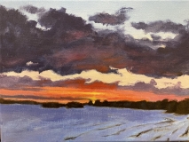 Sunset over Carmel